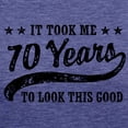 thumbnail image 3 of CafePress - Funny 70Th Birthday T Shirt - Womens Tri-blend T-Shirt, 3 of 4