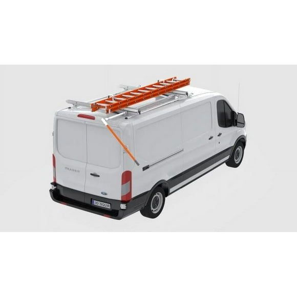 Masterack Ladder Rack 02P680KP Uplyft; 75 Pound Capacity; Rails Attached To Factory Holes; Direct Fit; 14-3/8 Inch Height; Single