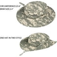 thumbnail image 2 of Sun Hats for Men Women Boonie Hat Foldable Fishing Hat UPF 50+ Bucket Hat for Fishing Hiking Garden Safari Beach, 2 of 6