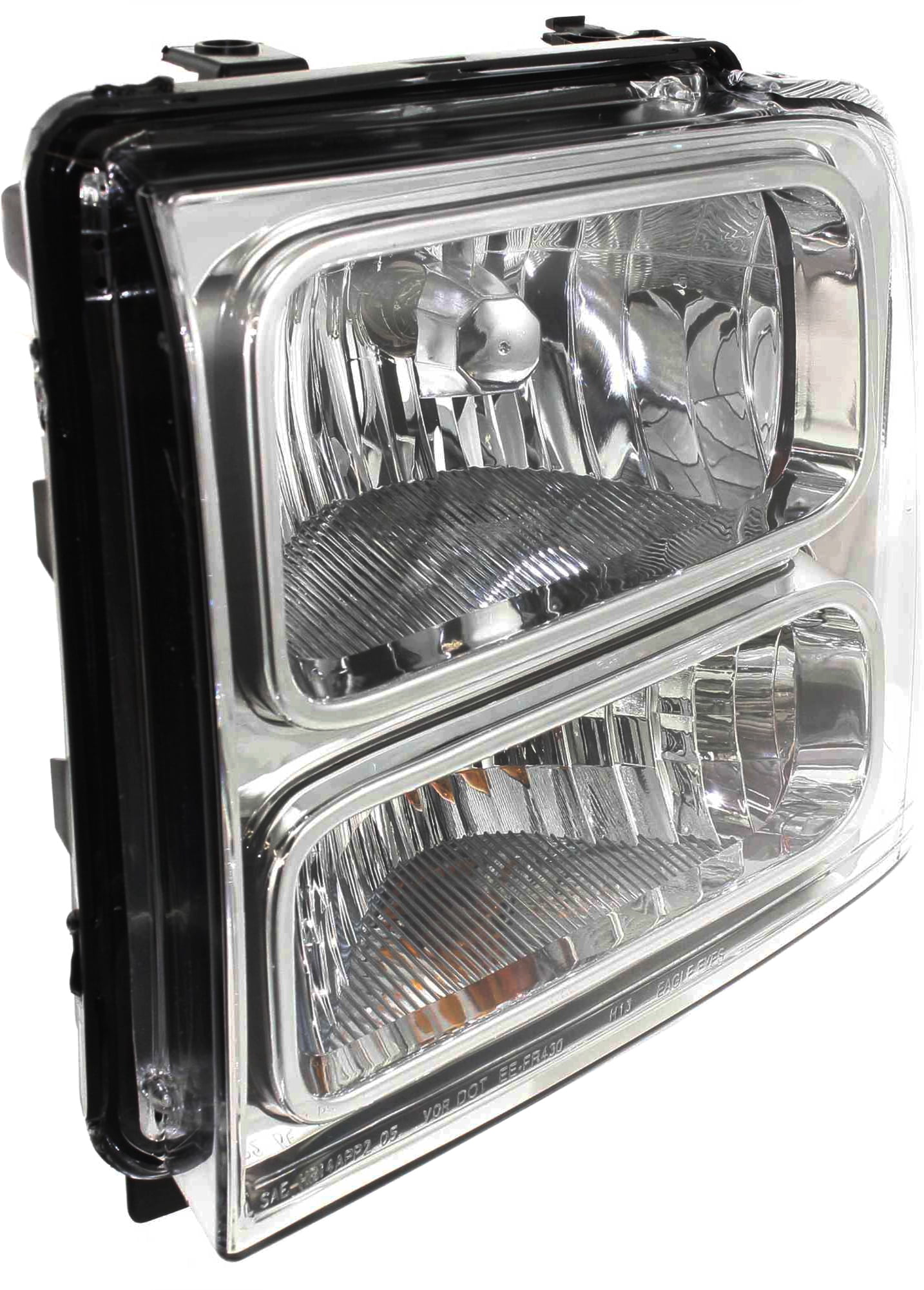 Headlight Compatible With 2005-2007 Ford F-250 Super Duty F-350 Left Driver Halogen With bulb(s)