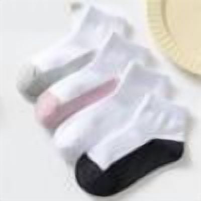 Ankle Socks for Toddles Kids Size 1-13 Teens Girls & Boys Cotton Low-Cut Breathable Color-Block Lightweight Comfort Crew Sock