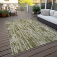 thumbnail image 6 of Addison Rugs Chantille Indoor/Outdoor Transitional Stripes Olive Washable Rectangle Rug, 9' x 12', 6 of 6