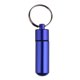 thumbnail image 1 of Organizador de la medicina de aluminio Pastillas de píldoras de la botella de fármacos Llavero de contenedor de almacenamiento, 1 of 7