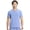 Ciel, variant on Infinity Mens Partial Zip V-Neck Scrub Top, Rib-Knit Panels, 2 Zip Pockets, 1 Welt Pocket PROTX2 Fabric - IN702A, S, Ciel Blue