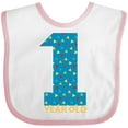 thumbnail image 3 of Inktastic First Birthday-1 Year Old Boys or Girls Baby Bib, 3 of 4