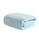 thumbnail image 2 of Toalla de baño Terciopelo copo de nieve | Secado rápido suave y absorbente | Ropa polar gruesa | Color sólido | 1 pieza | 55"x28" | Poliéster | Inicio Spa Viajes | Sin cobertizo | Beige Gris Azul, 2 of 6
