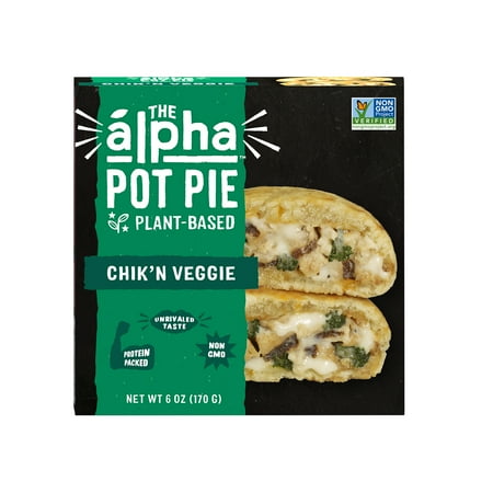 Alpha Foods Handheld Chicken Veggie Pot Pie, 6 oz