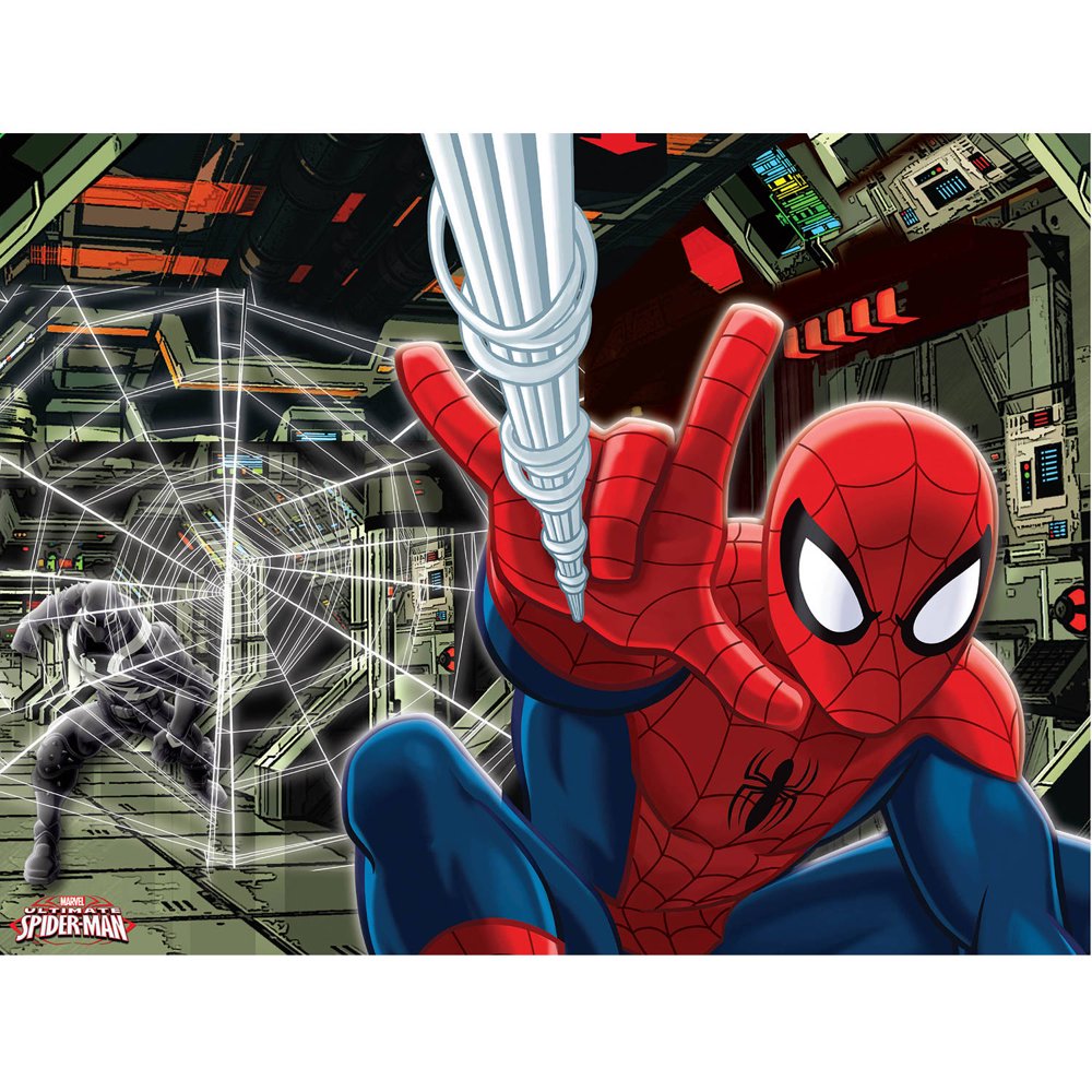 Ultimate Spiderman 16" x 12" LED LightUp Horizontal Canvas Walmart