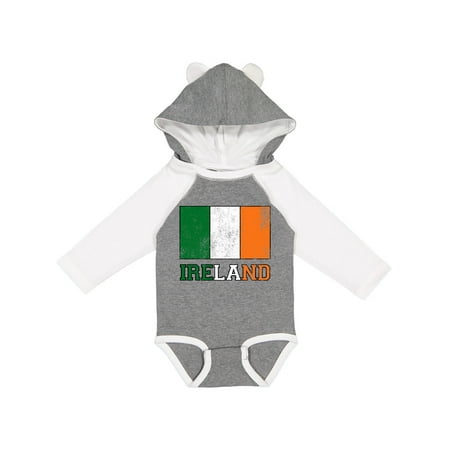 

Inktastic Ireland Flag Boys or Girls Long Sleeve Baby Bodysuit
