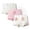 Pink, variant on Aihuaihua Underwear for Girls Size 6 Full-Coverage Cartoon Print Mid-Rise Briefs Skin-Friendly Girls’ Colorful Patterned Underwear for Kids