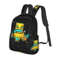 thumbnail image 6 of Geometry Dash Casual Daypack Student Satchel Lightweight Backpack Rucksack Fashion Printed School Bag, 6 of 9