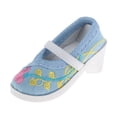 thumbnail image 2 of Zapatos de tacón de muñeca CUTICAT Vintage 1/3 Azul, 2 of 8