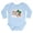 Sky Blue, variant on CafePress - San Diego CA Long Sleeve Infant Bodysuit - Long Sleeve Cotton Baby Bodysuit