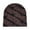 1-Coffee5525, variant on XIAOCHA Bold‑Print Beanie for Women,Jacquard Knit Fall‑Winter Outdoor Skullcap,Red