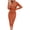 Orange-Red, variant on Autumn Winter Womens Long Sleeve Turtleneck Sweater Dresses Knitted Bodycon Midi Sheath Jumper Dresses