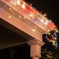 thumbnail image 4 of 150 Light Red, White and Blue 4th of July Mini Icicle Light Set, White Wire, End Connecting, 9’, 4 of 6