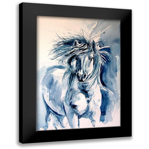 Kovacs, Anna Brigite 11x14 Black Modern Framed Museum Art Print Titled - Horse