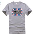 thumbnail image 3 of T-Shirt O-Oasis Band Vintage Tee Shirt Manches Courtes Col Rond T-Shirt Coton Idée Cadeau Vêtements 1 m, 3 of 4