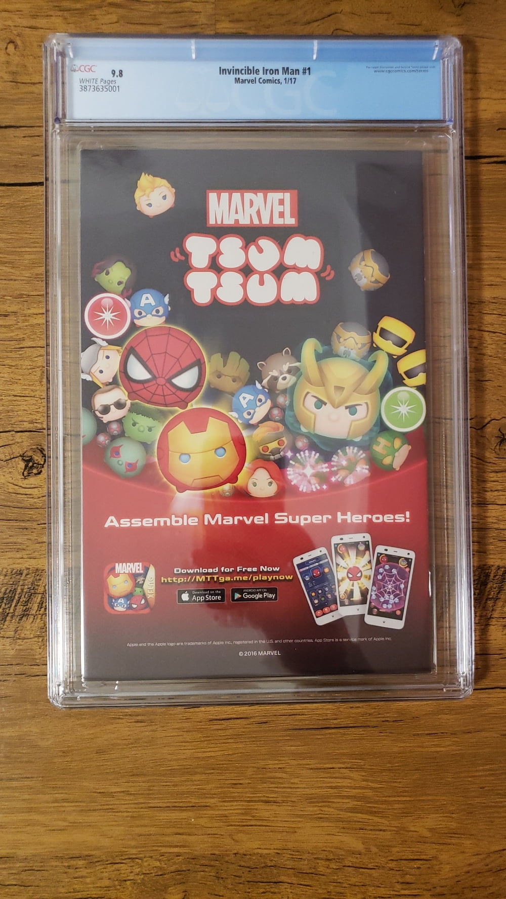 Invincible Iron Man #1 - CGC 9.8 Comic Book