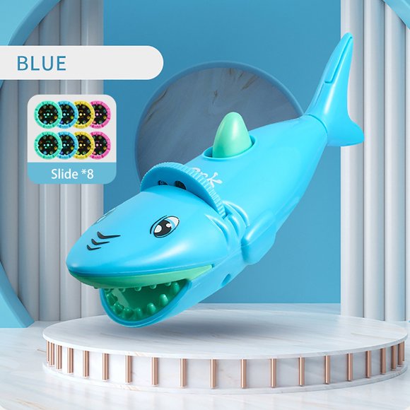 SIfdSeng Toys for One Year Old Girl Children's Luminous Projection Flashlight Baby Early Education Toys Cartoon Shark Projector Boys and Girls Birthday Gifts Parent Child Toys*1Pcs Anime Toys