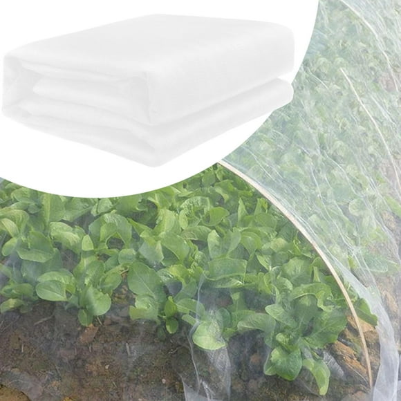 Malla de protección para plantas de jardín, malla de protección para bancales elevados, versátil para cubrir hileras, para higos, arbustos, cultivos, Longitud 4M