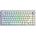 thumbnail image 6 of Restored AULA F75 75% Side Engraved Tri Mode TKL 80 Keys Wireless Mechanical Gaming Keyboard With Knob | 4000mAh Battery, South-Facing RGB Backlit Pre-Lubed Hot Swappable (Refurbished), 6 of 7
