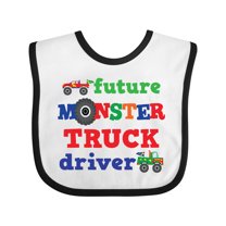 Inktastic Monster Truck Future Driver Boys Baby Bib