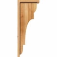 thumbnail image 3 of 6"W x 10"D x 26"H New Brighton Rough Sawn Corbel w/Backplate, Western Red Cedar, 3 of 9