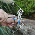 thumbnail image 2 of Mini Compound Bow Arrow Set Gift Target Toy Archery Practice Outdoor Recreational Activities, 2 of 9