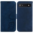 thumbnail image 2 of Compatible with Google Pixel 6A Embossed Cute Tiger Flip Folio Wallet Case Card Pocket Holder Cover, 2 of 5