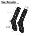 thumbnail image 5 of Balery Space Galaxy Fun Novelty Socks Men'S Women'S Crew Socks Funny Crazy Novelty Socks Quirky And Cool Socks, 5 of 9