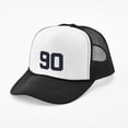 thumbnail image 4 of CafePress - 90 90Th Birthday 90 Years Old - Adjustable Unisex Printed Trucker Hat with Mesh Back, 4 of 9