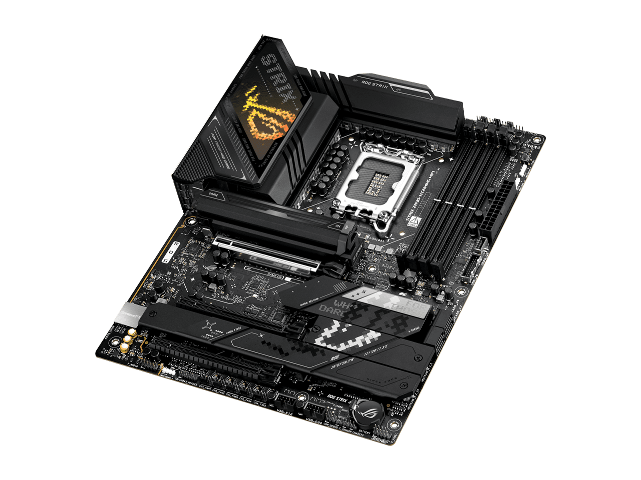 ASUS ROG STRIX Z890-H GAMING WIFI Z890 LGA 1851 ATX motherboard, Intel Core Ultra Series 2 Ready, Advanced AI PC-ready, 16+2+1+2 stages, DDR5, 5Gb LAN, WiFi 7, 4x M.2, PCIe 5.0, USB Type-C, AI OC