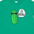 thumbnail image 4 of Inktastic I'm Kind of a Big Dill Pickle with Sunglasses Boys or Girls Baby T-Shirt, 4 of 5
