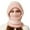 Pink, variant on KLOY2K Women's Knit Balaclava Hat Scarf, Winter Windproof Face Mask Neck Warmer, Fleece Lined Beige Xl