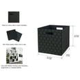 Better Homes & Gardens Fabric Cube Storage Bins (12.75" x 12.75"), 2