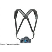 USA Gear DSLR Chest Harness Strap with Quick Release, Compatible with Canon, Nikon, Sony (Black)