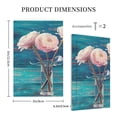 thumbnail image 5 of Kll Flowers In Glass Vase Wall Plate,Gloss Finish,Standard Size 1 - 5" X 3", Polycarbonate Thermoplastic,Electric Receptacle Plug Covers, 5 of 8