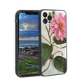 thumbnail image 1 of Compatible with iPhone 11 Pro Phone Case, Pink-Flower Case Men Women, Flexible Silicone Shockproof Case for iPhone 11 Pro, 1 of 1