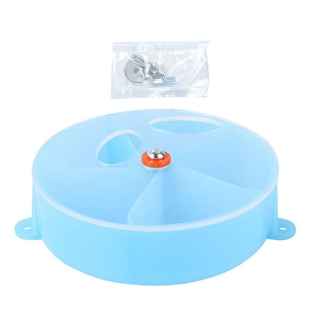 Supvox Bird Feeding Game Parrot Food Feeder Blue 1Pcs