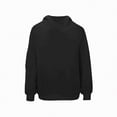 thumbnail image 4 of Godom Toddler Boys Girls Cute Sweatshirt with Eye Built Color Solid Zip Long Sleeve Hoodies Top Kids Jackets, 4 of 4