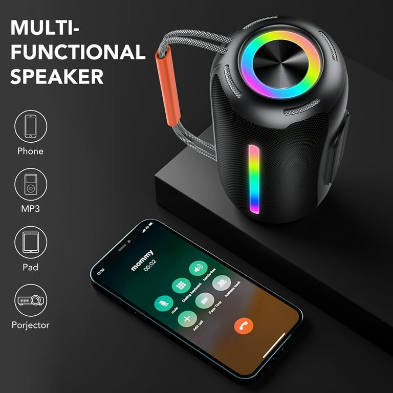IKT Bluetooth Speaker 40W Wireless Portable IPX7 Waterproof with