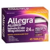 Allegra 24 Hour Allergy Relief 180mg Tablets45.0 ea(pack of 1)