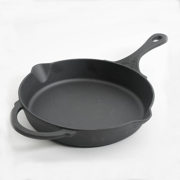 The Pioneer Woman Timeless PreSeasoned Plus 10" Cast Iron Fry Pan