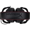 thumbnail image 3 of HyperX Cloud - Headset - full size - wired - black, red, 3 of 6