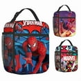 thumbnail image 4 of HELANHO Superhero Spiderman Insulated Lunch Bag - Thermal Cooler Tote for Picnics - Fun & Durable Lunch Box QQH63-258, 4 of 4