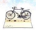 thumbnail image 1 of WHAMVOX 1Pcs Interesting Fathers Day Greeting Card Retro Bike Style Blessing Card for Families Navy, 1 of 8