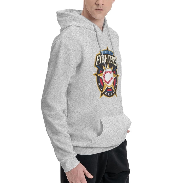 Hokkaido Nippon-Ham Fighters Hoodie Fleece Casual Pullover