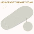 thumbnail image 4 of Homieway Women's Slippers, Memory Foam House Slippers, Soft Warm House Shoes for Women and Men, Blue, 4 of 7