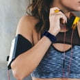 thumbnail image 2 of Adepoy Compatible with Apple Watch Bands 45mm 44mm 42mm, Soft Silicone Sport Wristbands Replacement Strap with Classic Clasp for iWatch Series SE 7 6 5 4 3 2 1 for Women Men, Midnight Blue 42/44/45mm, 2 of 7